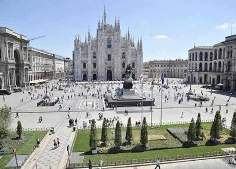 Milano Duomo Suite With Lovely Terrace Bagian luar foto